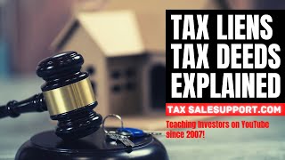 Tax Lien amp Tax Deed Investing Explained Tax Sale Cycle Breakdown [upl. by Werbel467]