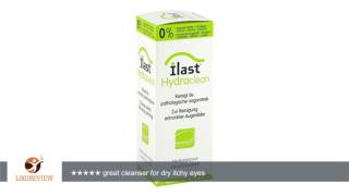 Ilast Hydraclean Eyelid Cleansing Gel 50ml  ReviewTest [upl. by Ricky]