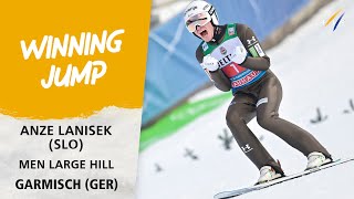 Lanisek breaks Four Hills drought on New Years day  FIS Ski Jumping World Cup 2324 [upl. by Adalard730]