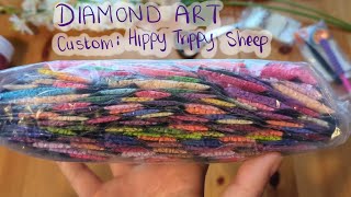 Diamond Art  Ever Moment Custom  Hippy Trippy Sheep [upl. by Ellehsar]