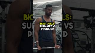 Supinated vs Pronated Bicep Curls fitness fitnesstips armworkout biceps bicepsworkout [upl. by Flatto898]