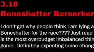 Im Playing Boneshatter Berserker 318 PoE [upl. by Anastasius280]