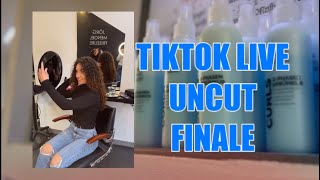 AUS TIKTOK LIVE UNGLAUBLICHES FINALE AUF BLONDIERTEN UND GEFÄRBTEN HAAREN 🫵 DAUERWELLE VON JMF [upl. by Bradan]