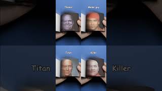 When The Four Rocks Changed Into Meme Funny FlipBook dwaynejohnson meme flipbook shorts [upl. by Adlesirk]