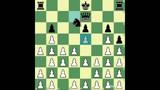 Chess Game  251 How to play without king chess chess comedyvideo learnchesstrapin30seconds [upl. by Amilah]