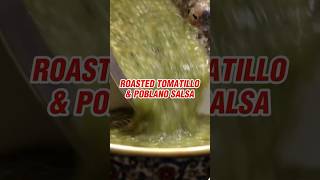 Roasted Tomatillo and poblano Salsa [upl. by Adrienne167]