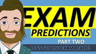 GCSE Exam Predictions Part Two [upl. by Nosnek]