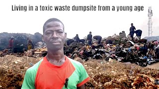 Living in a toxic waste dumpsite from a young age  Sierra Leone [upl. by Kennie550]