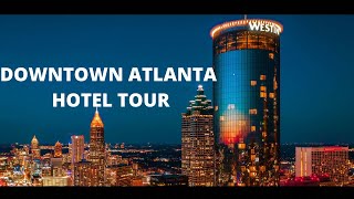 Westin Peachtree Plaza Hotel atlanta georgia [upl. by Ydarg]