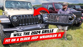 Will the 2024 Jeep Wrangler Grille fit your current JL [upl. by Rahab]