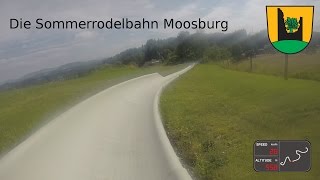 Eine Fahrt mit der Sommerrodelbahn Moosburg [upl. by Gnanmas]