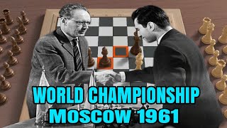 SERU PERTANDINGAN CATUR PALING BERSEJARAH botvinnik mikhail vs mikhail tal 1961 [upl. by Naujat]