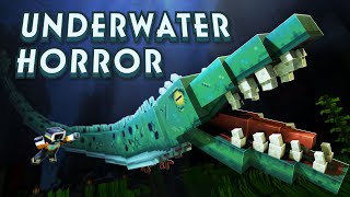 Underwater Horror  Minecraft Map Trailer [upl. by Loriner]