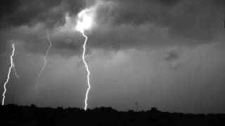 Lightning Storm Recorded at 7000 Frames Per Second [upl. by Hepza]