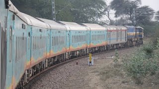 Shri Ganganagar To Tiruchchirappalli  Full Journey  22497 SGNR  TPJ Humsafar Express [upl. by Eolande]