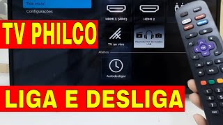 TV PHILCO LIGA E DESLIGA SOZINHA [upl. by Aliemaj]