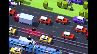 Crossy Road  World No1 Can I do it crossyroad mobilegame gaming gameplay [upl. by Orlosky]