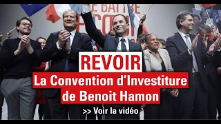 Convention d’investiture de Benoit Hamon  5 février 2017 [upl. by Ahsaeyt]