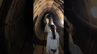 Inside salt mine in Hallstatt [upl. by Oznofla]