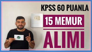 KPSS 60 PUANLA 15 MEMUR ATAMASI  JANDARMA GENEL KOMUTANLIĞI MEMUR BAŞVURUSU [upl. by Alesig]