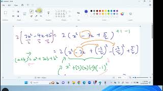 22 Maximum and minimum values of a quadratic function Completing the square [upl. by Ainit]