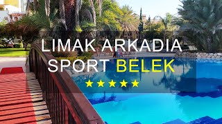 LIMAK ARKADIA SPORT RESORT HOTEL BELEK TURKEY [upl. by Ecidnarb]