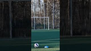 Curve or Knuckleball cr7 football skills footballskills viral shorts knuckleball [upl. by Nehcterg]