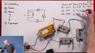 Natuurkunde uitleg serieschakeling [upl. by Ecilef]