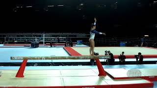 STEINGRUBER Giulia SUI  2017 Artistic Worlds Montréal CAN  Qualifications Balance Beam [upl. by Otnicaj807]