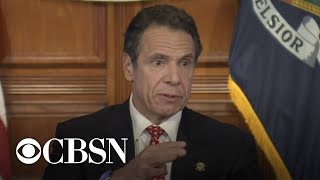 New York Governor Cuomo says state plans to double coronavirus testing in coming weeks [upl. by Welcome210]