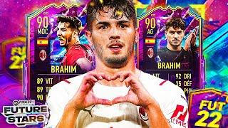 JE TESTE BRAHIM DIAZ 90 FUTURES STARS  rentable ou douille  🇪🇸   FIFA 22 Ultimate Team [upl. by Thorfinn]