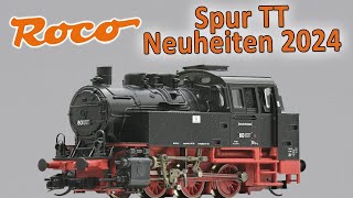 Roco Spur TT Modellbahn Neuheiten 2024 [upl. by Natsirhc]