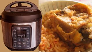 ARROZ CON POLLO EN INSTANT POTaprende a usar tu ollacomo cocinar en instant pot [upl. by Arriat773]