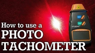 How To Use a Photo Tachometer  DT2234C Review [upl. by Lisabet]