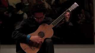 Sabionari Stradivarius guitar Concert in Cremona  De Visèe Suite D minor 1686  Minuet [upl. by Lizzy]