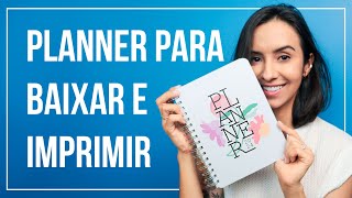 Planner 2024  baixe e imprima em casa [upl. by Entsirhc]