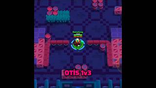 Otis 1v3 Düello 900🏆 brawlstars dumagang shorts [upl. by Glynas]