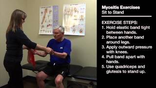 Myositis Exercises Sit to Stand V5 1 [upl. by Gabbey]