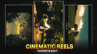 How To SHOOT amp EDIT Cinematic Reels Video Editng  Harsh Bains  Cinematic Reels Tutorial Capcut [upl. by Ynned159]