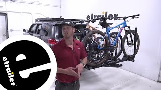 etrailer  An InDepth Look at the Yakima StageTwo Bike Rack for 4 Bikes [upl. by Lauter]