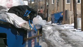 Trash collections resume normal schedule despite some snowy streets [upl. by Eidlog805]