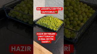 ZEYTİN KURUYORUZpüf noktalarıyla olive diet food healthy new trending shorts viralvideo [upl. by Ridan30]