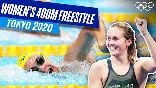 Womens 400m Freestyle Final  Tokyo 2020 [upl. by Parsons]