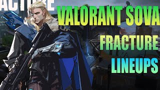 Valorant Sova Lineups Fracture [upl. by Previdi327]