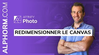 Comment redimensionner le canvas sous Affinity Photo  Vidéo Tuto [upl. by Mufinella]