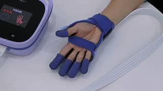 Hand Rehabilitation Robotic Gloves XFT2005A [upl. by Yevreh]