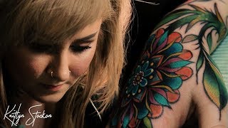 Kaitlyn Stockon  Black Lotus Tattoo Gallery [upl. by Magnuson]