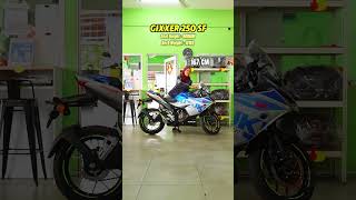 SUZUKI GIXXER SF 250 SEAT HEIGHT TEST tmmotoworld suzuki gixxersf250 [upl. by Ydnac]