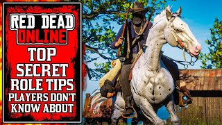 5 Role SECRETS You Didnt Know About in Red Dead Online RDR2 Best Bounty Hunter Role Tips [upl. by Hcurab]