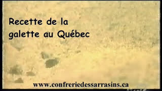 Recette galette de sarrasin au Québec [upl. by Davies770]